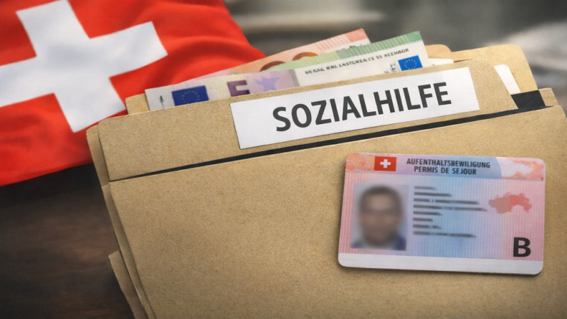 ⚠️ Important information: Social assistance may affect residence permits in Switzerland